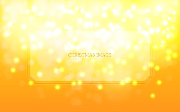 Material de fondo de imagen de Navidad brillante con marco