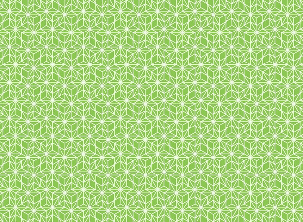 Material de fondo del patrón tradicional japonés llamado hoja de lino