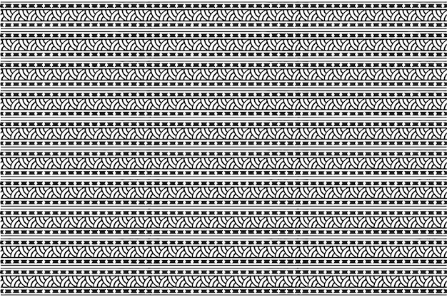 Material textil en blanco y negro con patrón de llave griega