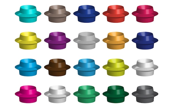 Materiales 3D con cono de colocación de bolas