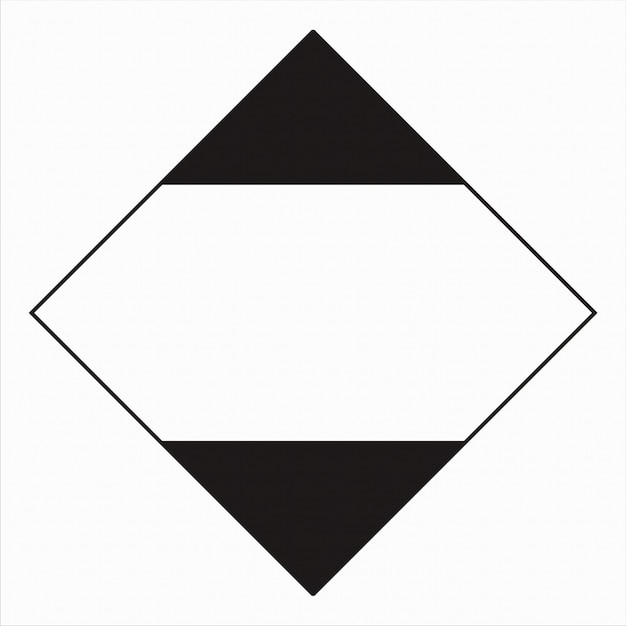 Materiales peligrosos HAZMAT Placa de marca de etiqueta de diamante IATA IMDG DOT Envío de cantidad limitada LQ M