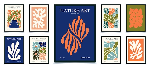 Matisse Abstracto Arte moderno en las paredes