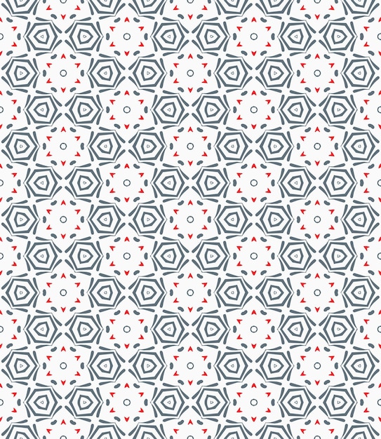 Matriz abstracta sin costuras multicolor Fondo y telón de fondo multicolor Diseño ornamental colorido Ornamentos de mosaico de colores Ilustración gráfica vectorial EPS10