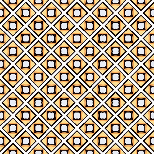 Matriz abstracta sin costuras multicolor Fondo y telón de fondo multicolor Diseño ornamental colorido Ornamentos de mosaico de colores Ilustración gráfica vectorial EPS10