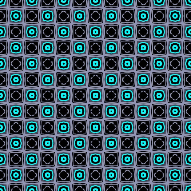 Matriz abstracta sin costuras multicolor Fondo y telón de fondo multicolor Diseño ornamental colorido Ornamentos de mosaico de colores Ilustración gráfica vectorial EPS10