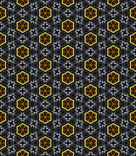 Matriz abstracta sin costuras multicolor Fondo y telón de fondo multicolor Diseño ornamental colorido Ornamentos de mosaico de colores Ilustración gráfica vectorial EPS10