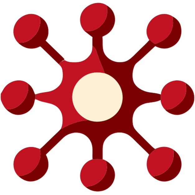 matriz con partículas en movimiento dinámicas nodo estructura molecular ciencia y concepto de conexión icono