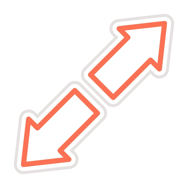 Maximizar el diseño de la ilustración del icono vectorial