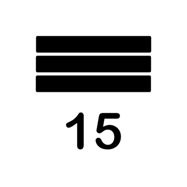 Vector maya números icono vector plantilla logotipo colección de moda diseño plano
