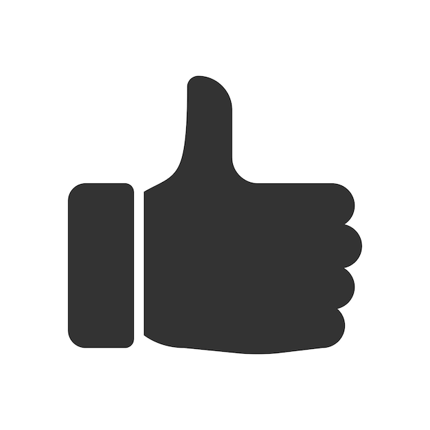 Me gusta el icono de aprobación