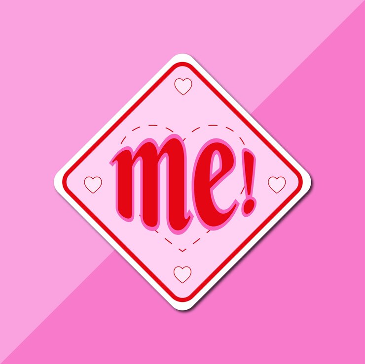 Me Self Love Club vector de pegatinas de parche