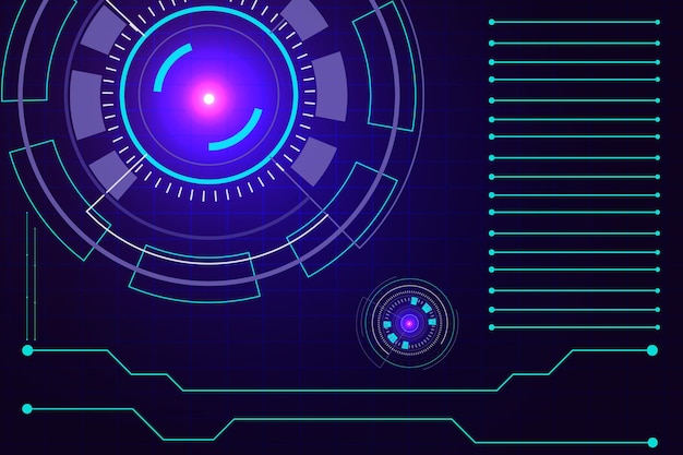 Mecánica de inteligencia artificial de tecnología de fondo