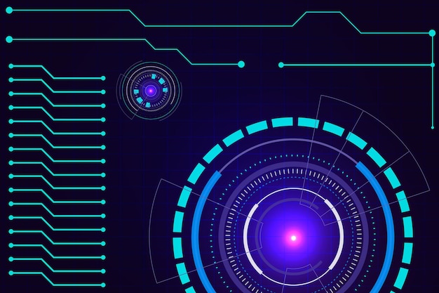 Mecánica de inteligencia artificial de tecnología de fondo