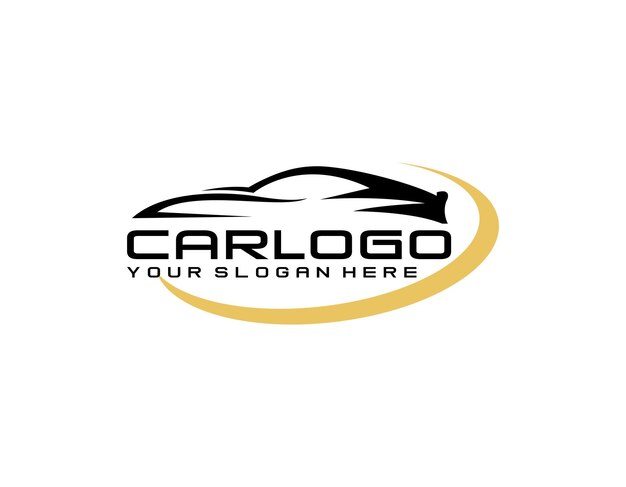 Mechanic Car Logo V8 Plantilla de diseño de servicio