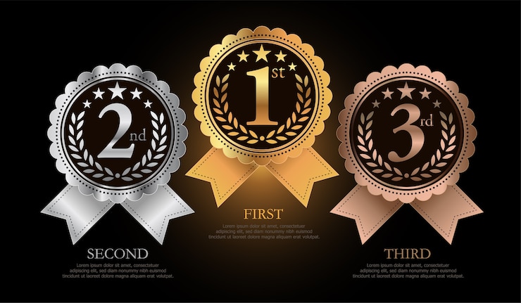 Vector medallas