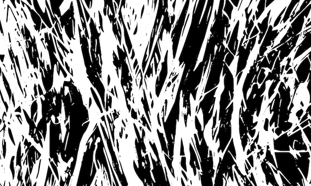 Media luna y estrellas Ilustración de estilo linograbado superficie grunge texturizada elementos recortados minimalismo Siluetas negras Conjunto de vectores para diseño