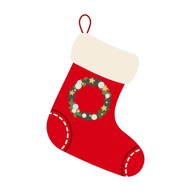 Medias de Navidad festivas con patrones navideños