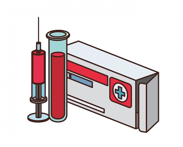 Medicinas medicinales aisladas