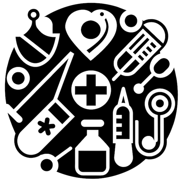 Médico iconos