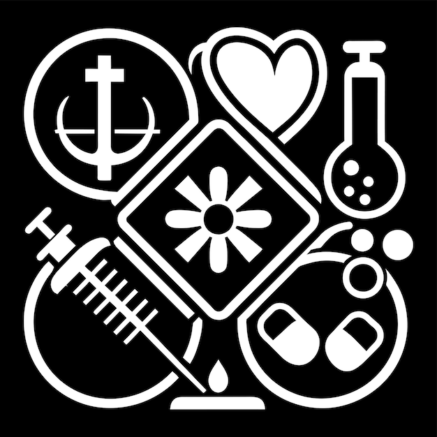 Médico iconos