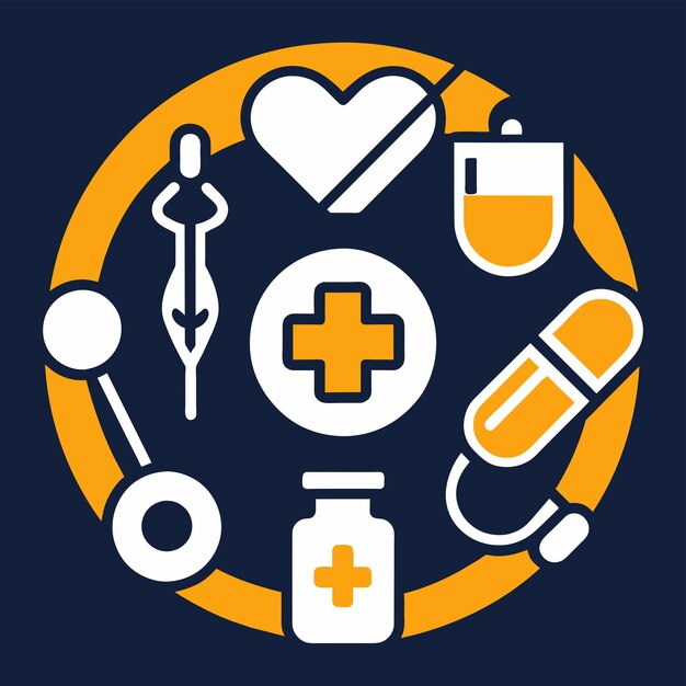 Médico iconos