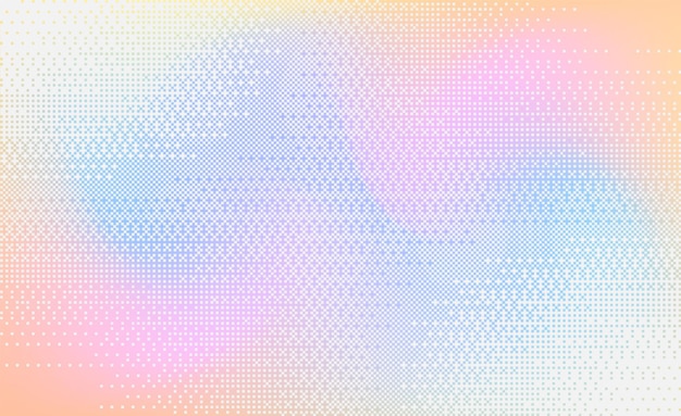 Medio tono desvanecido gradiente textura manchada fondo de cuadrícula medio tono Grunge fondo de mapa de bits pixelado retro color rosa pastel
