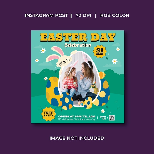 Medios sociales del día de Pascua