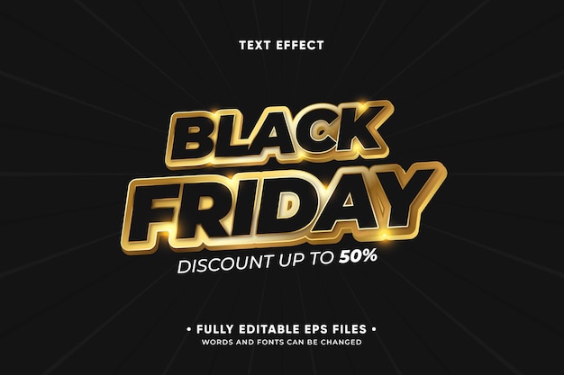 Mega venta efecto de texto 3d