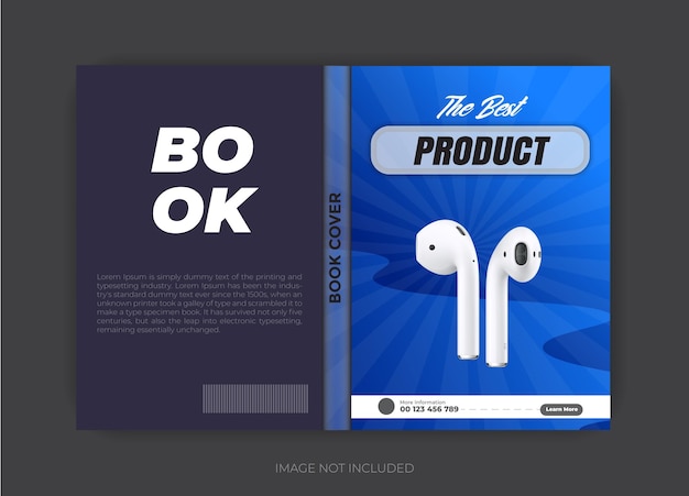 Mega venta del Viernes Negro Mira el estandarte de las redes sociales El post de los auriculares La portada del libro