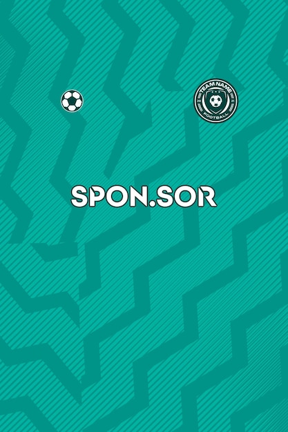 MEI 029 PATTERN JERSEY EMPLATE FUTBOL para la sublimación de las prendas de deporte
