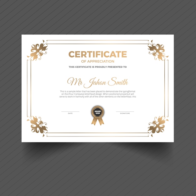 Mejor certificado