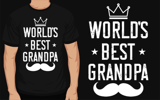 El mejor diseño de camiseta de abuelo del mundo