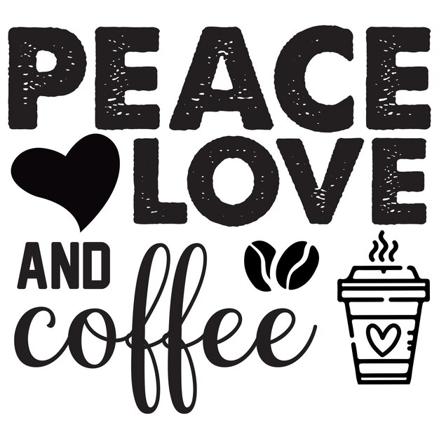 Mejor diseño de camiseta de café con letras a mano con una taza de café divertida vector de café