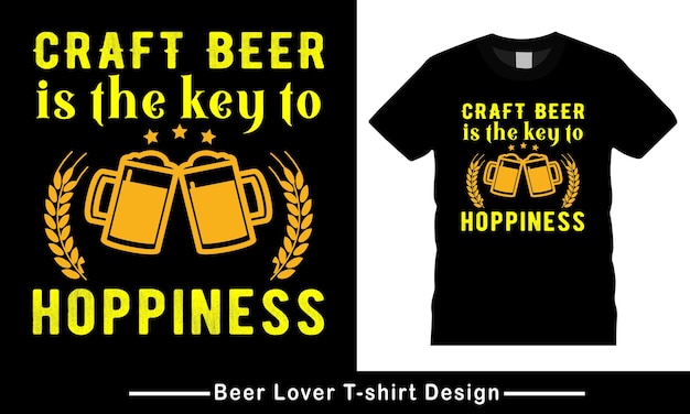 El mejor diseño de camiseta con citas de cerveza. diseño de camiseta de vector de tipografía de amante del vino