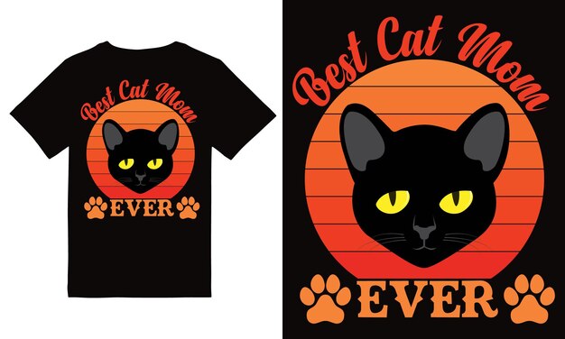 El mejor diseño de camiseta de mamá gato