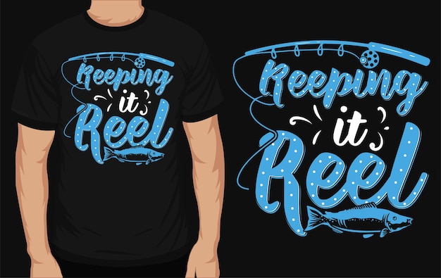 El mejor diseño de camiseta de pesca.