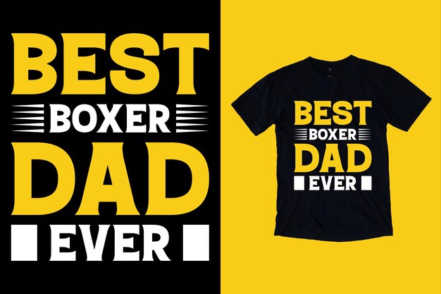 Vector el mejor diseño de camiseta de tipografía de airedale terrier dad ever