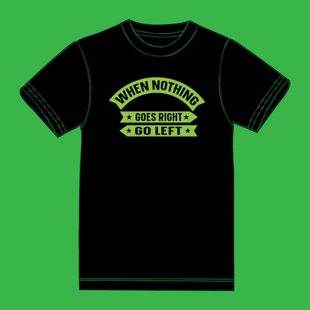 Mejor diseño de camiseta de tipografía motivacional
