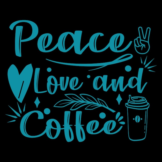 El mejor diseño de camiseta Trendy Coffee lover