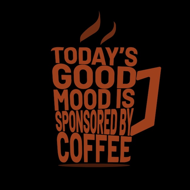 El mejor diseño de camiseta Trendy Coffee