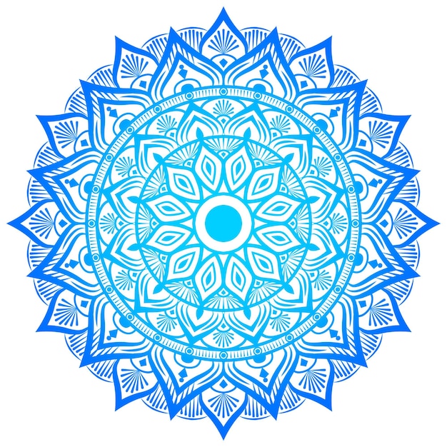 Mejor diseño colorido del fondo de la mandala de la flor