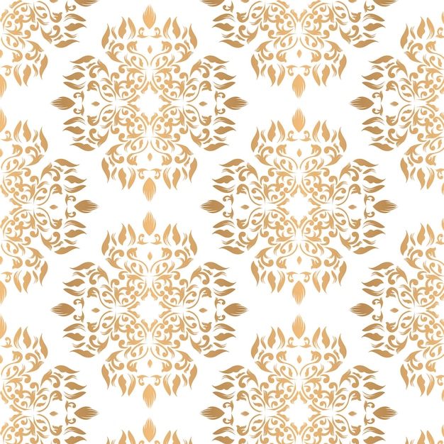 MEJOR DISEÑO DE FONDO CON PATRÓN DORADO