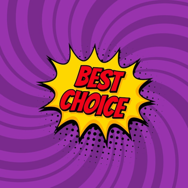 Mejor elección de fondo de estandarte de venta de cómics abstractos