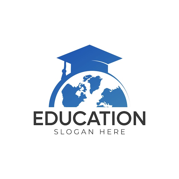 Mejor estudiante con el vector del logotipo del libro Template de diseño de concepto de diseño del logotipo de la educación Progreso y éxito del estudiante