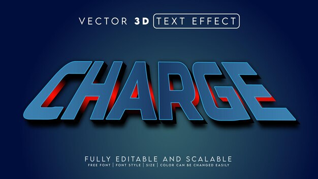 Mejor y más moderno efecto de texto 3D editable de calidad premium