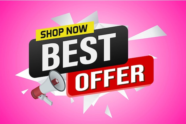 mejor oferta cartel banner diseño gráfico icono logotipo signo símbolo sitio web de redes sociales cupón