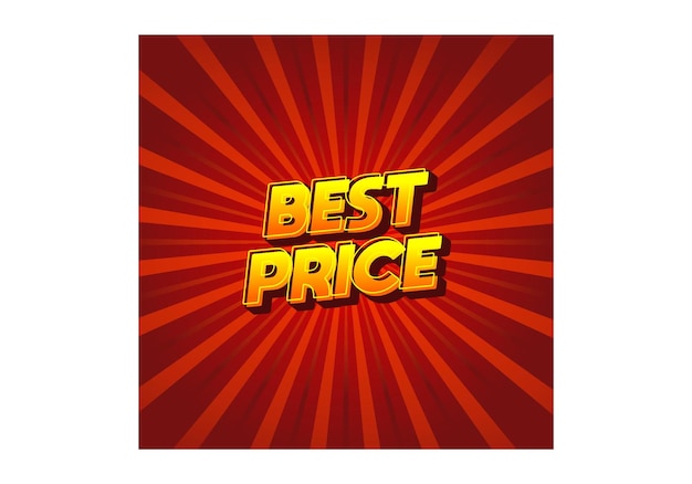 Mejor precio Efecto de texto en aspecto 3D con color llamativo
