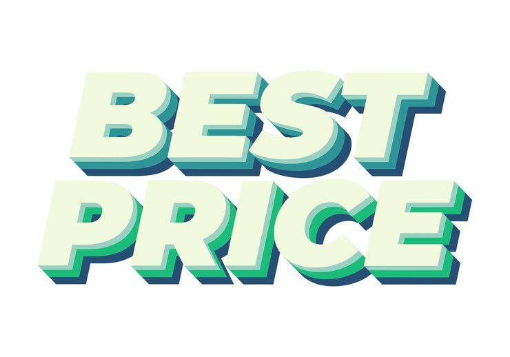 Vector mejor precio efecto de texto en estilo 3d con buenos colores
