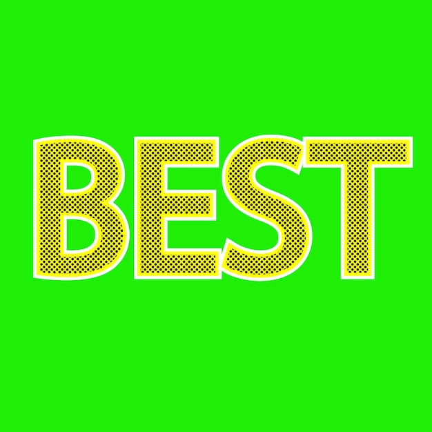 Mejor texto 3D
