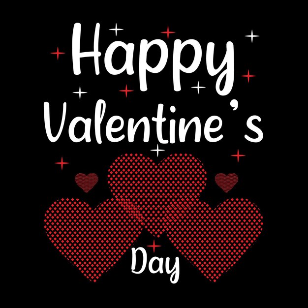 mejor vector de diseño de camiseta de feliz día de san valentín